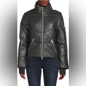 Walter Baker Edwina Lamb Leather Puffer